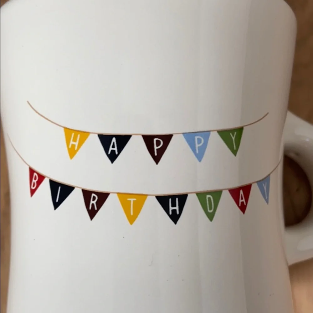 Fishs Eddy & West Elm Birthday Mug